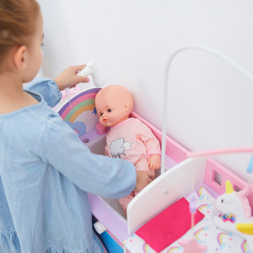 Haley 6-in-1 Baby Doll Changing Station with Storage