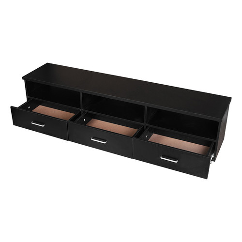 Mikasa Furniture 178cm Black Zanda TV Unit | Temple & Webster