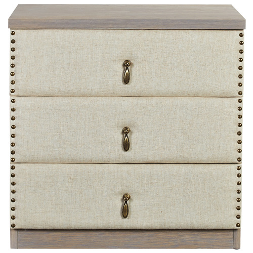 Mikasa Furniture Isabella Upholstered Bedside Table Temple & ster