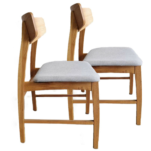 Mikasa Furniture Natural Mia Dining Chairs & Reviews | Temple & Webster