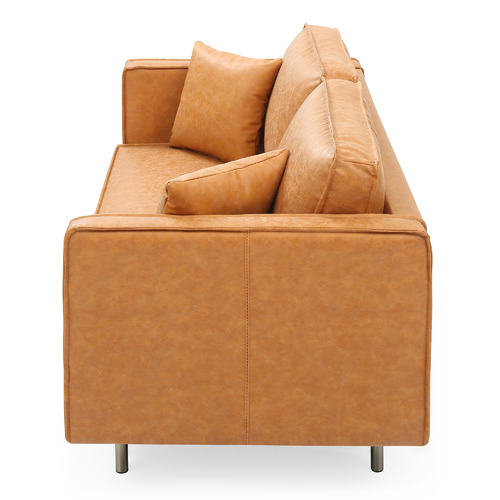 Coogee 2 Seater Faux Leather Sofa
