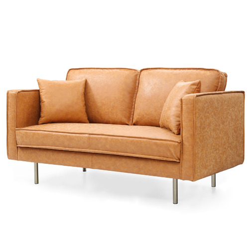 Coogee 2 Seater Faux Leather Sofa