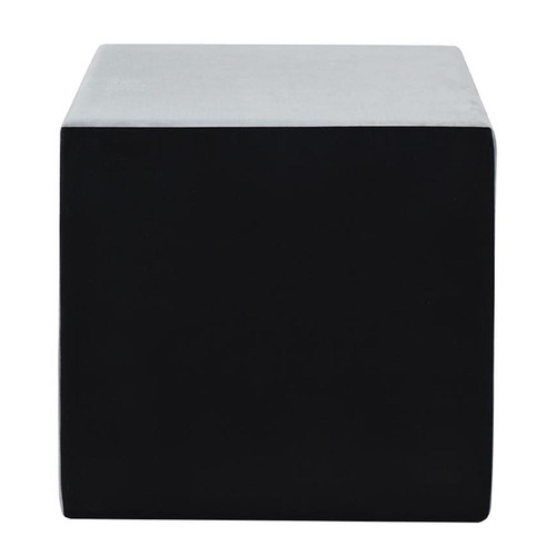 Grey Pollino Velvet Bedside Table