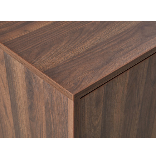 Walnut Brown Etienne Shoe Cabinet