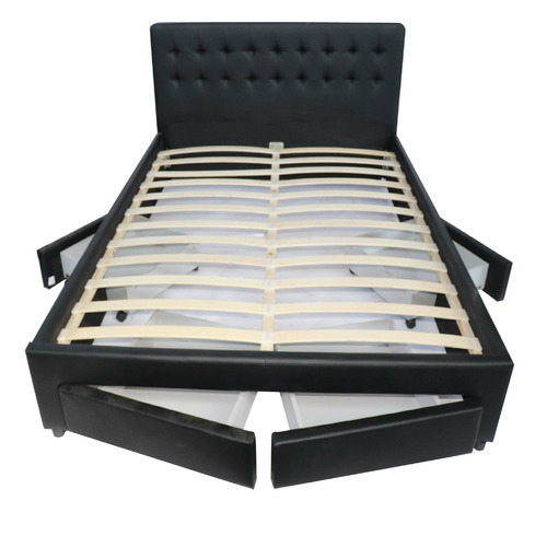 June-Faux-Leather-Bed-Frame-with-4-Drawers