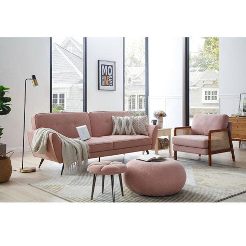 Pink Zenon Arm Chair