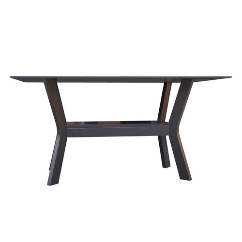 Estelle Glass-Top Dining Table