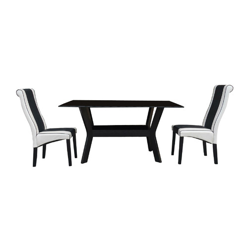 Estelle Glass-Top Dining Table