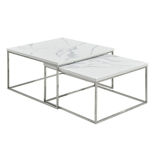 2 Piece Keast Nesting Coffee Table Set