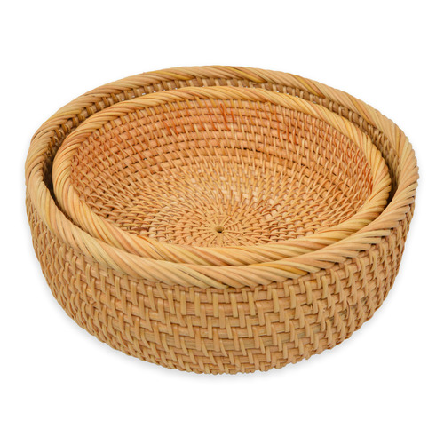 3 Piece Toro Round Storage Basket Set