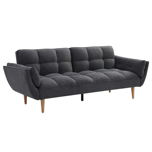 Mikasa Furniture Zilla 3 Seater Futon Sofa Bed | Temple & Webster