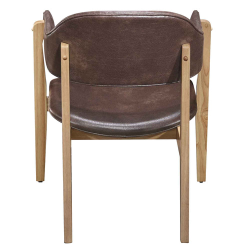 Arsby Faux Leather Armchairs