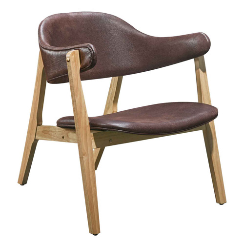 Arsby Faux Leather Armchairs