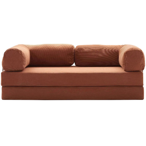 Kiran 3 Seater Double Corduroy Sofa Bed