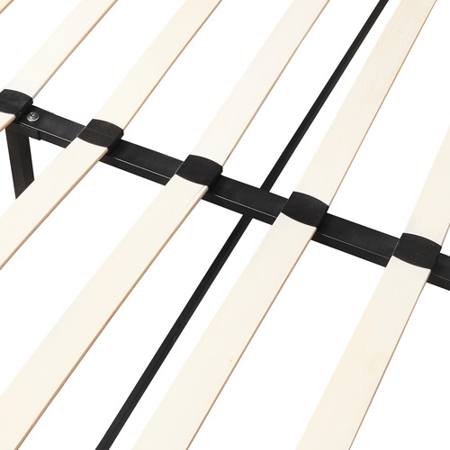 White-Makoto-Faux-Leather-Bed-Frame