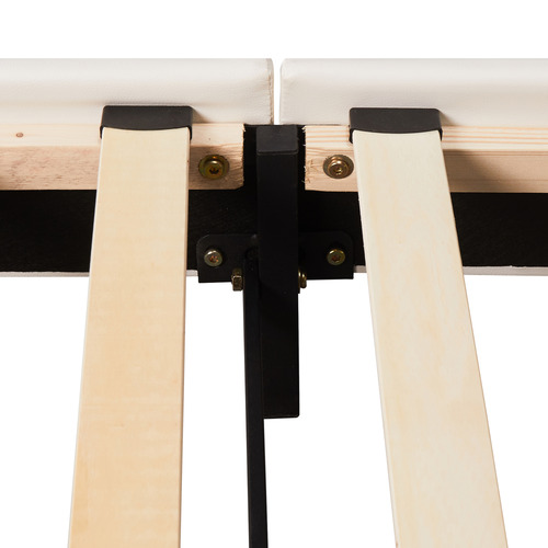 White-Makoto-Faux-Leather-Bed-Frame