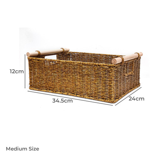 3 Piece Yohana Basket Tray Set