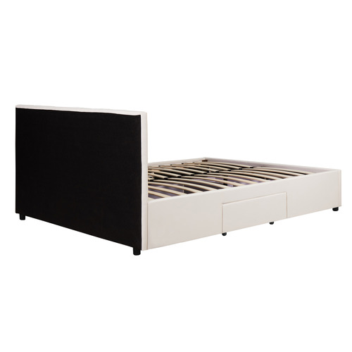 June-Faux-Leather-Bed-Frame-with-4-Drawers