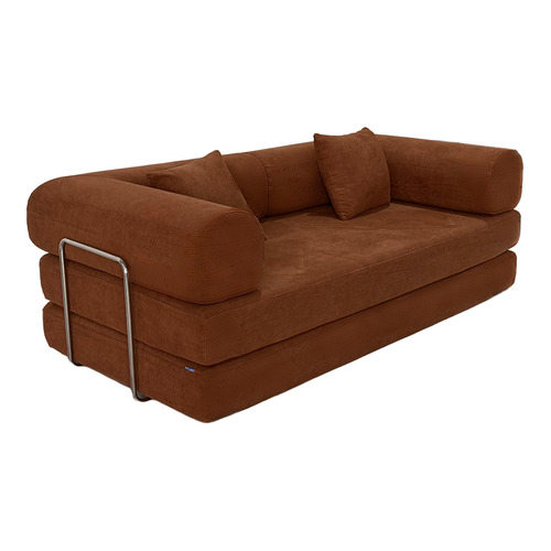 Kiran 3 Seater Double Corduroy Sofa Bed