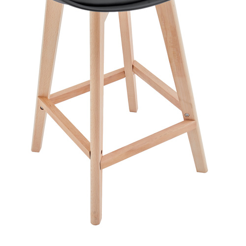66.5cm Daphne Beech Wood Bar Stools