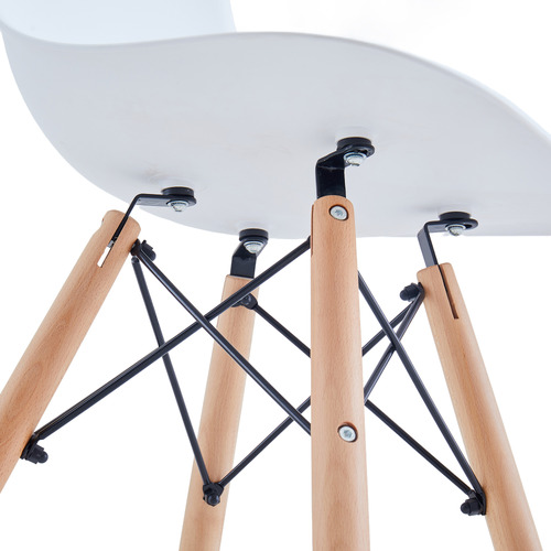 68.5cm Evelyn Beech Wood Bar Stools