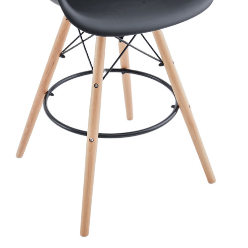 65.5cm Allison Beech Wood Bar Stools
