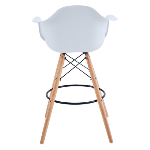 65.5cm Allison Beech Wood Bar Stools