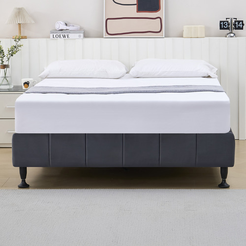 Selwyn Velvet Bed Base