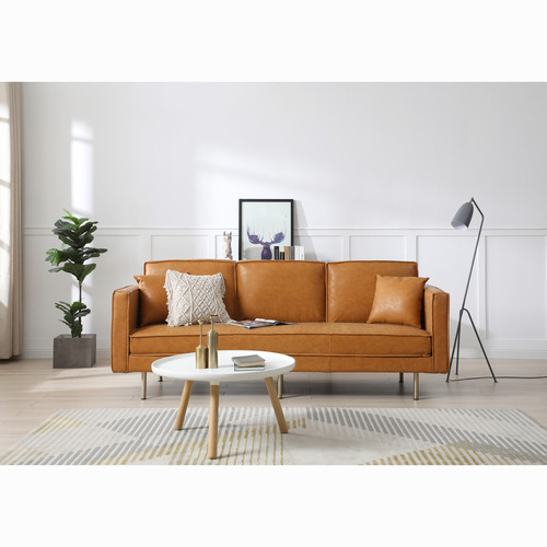 Coogee-3-Seater-Faux-Leather-Sofa