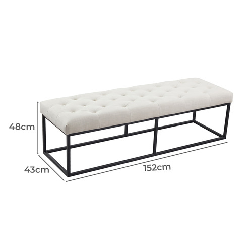 Jia Upholstered Ottoman Bench