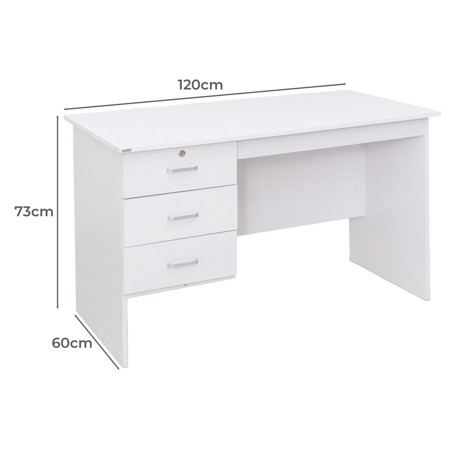 Iluka 3 Drawer Study Desk