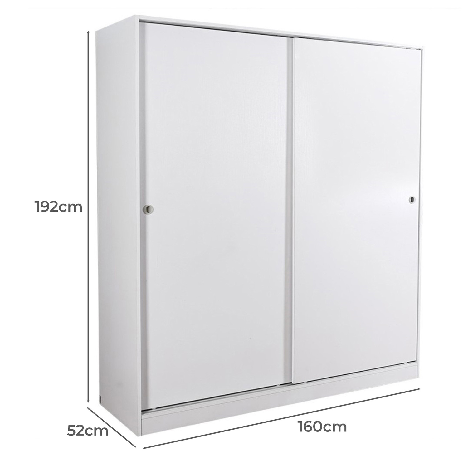 Iluka Sliding 2 Door Modular Wardrobe