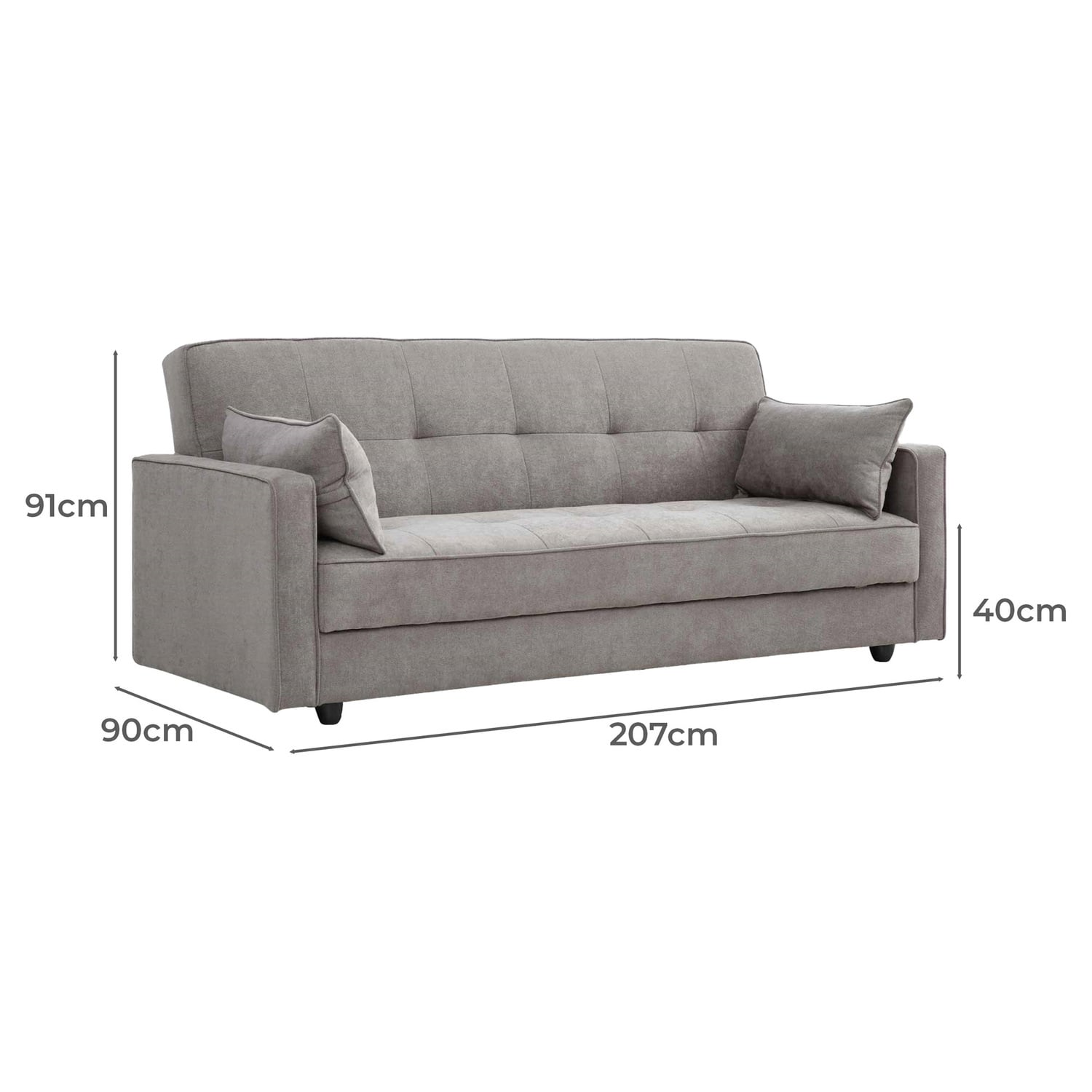 Junny Sofa Bed with Storage