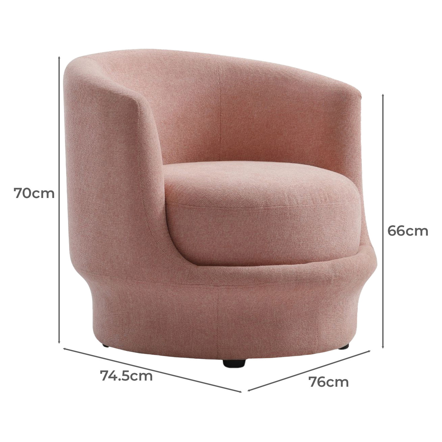 Pink Pantheras Arm Chair