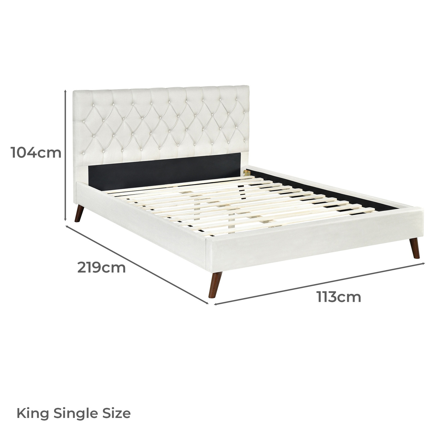 Orly Upholstered Platform Bed