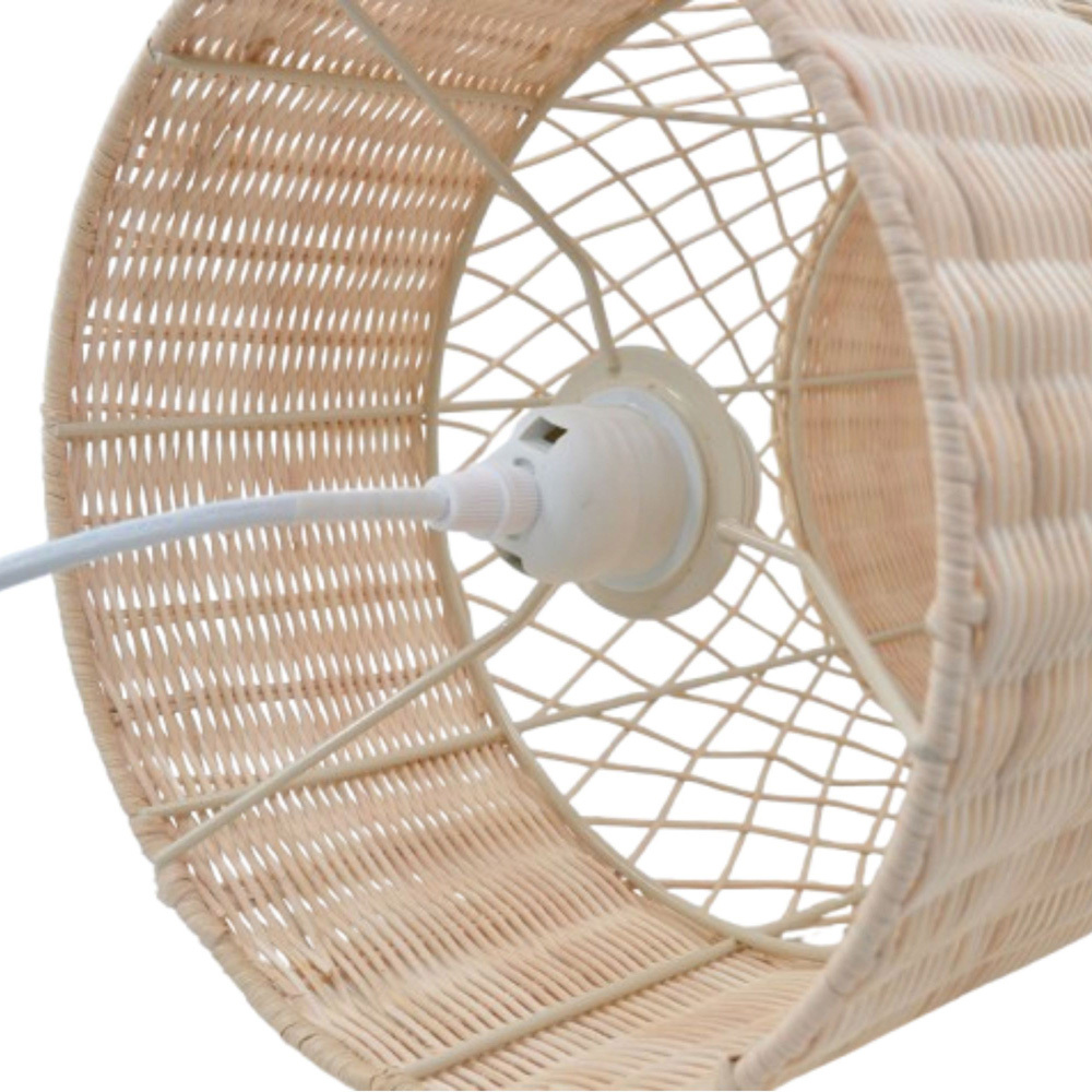 Theron Rattan Pendant Light