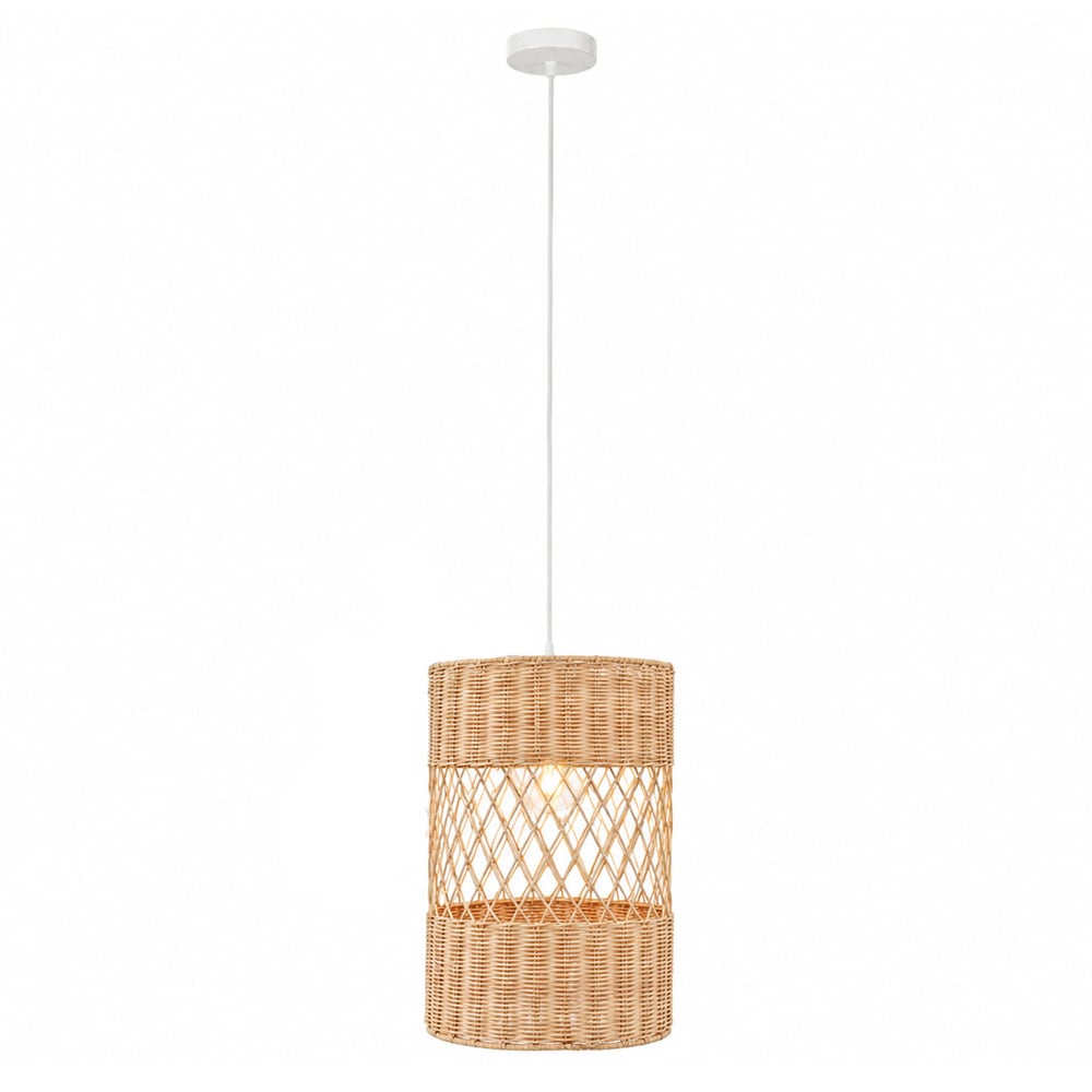 Theron Rattan Pendant Light