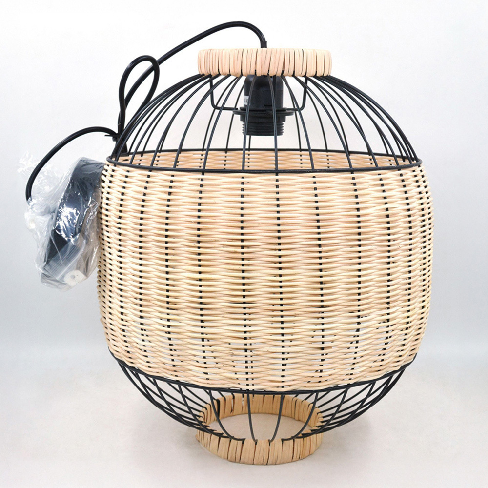 Nova Rattan Pendant Light