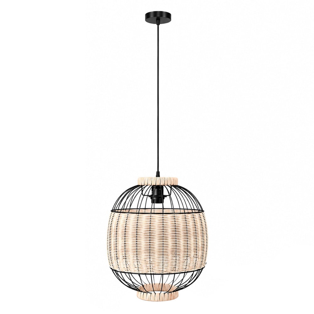 Nova Rattan Pendant Light