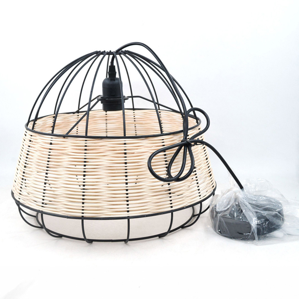 Aven Rattan Pendant Light
