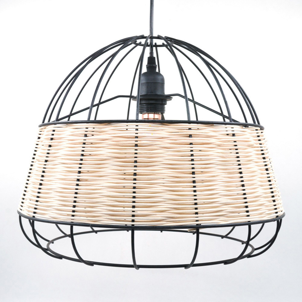 Aven Rattan Pendant Light