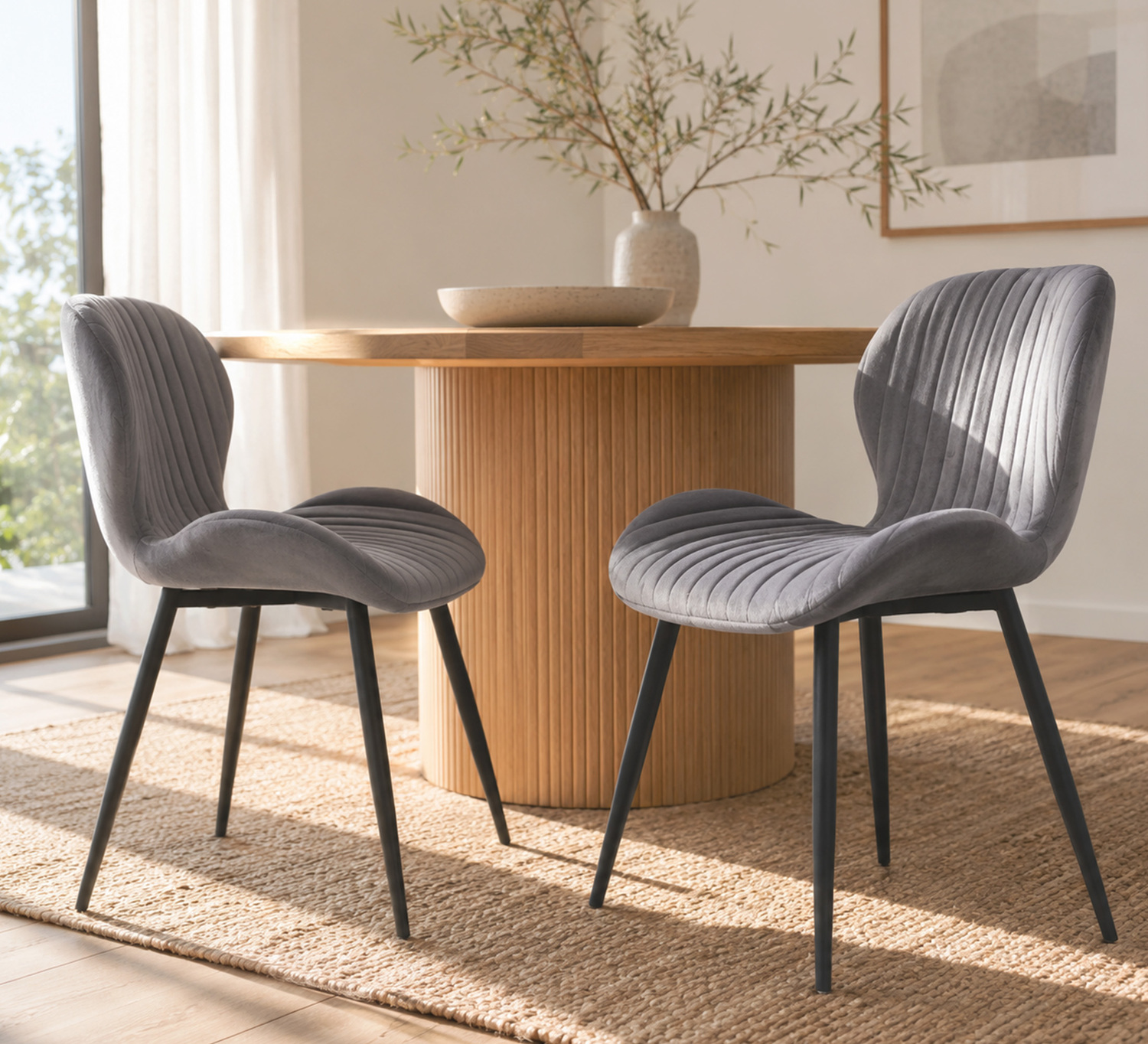 Kendra Velvet Dining Chairs