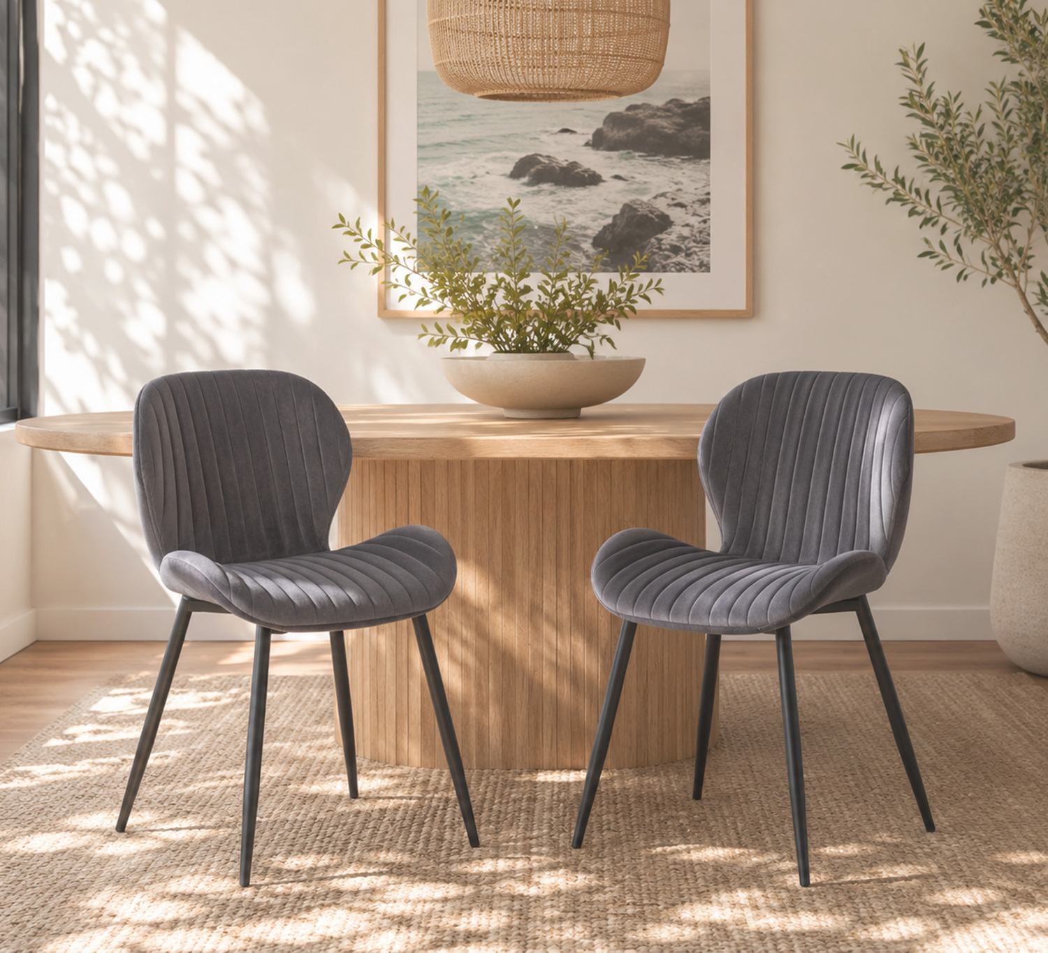 Kendra Velvet Dining Chairs