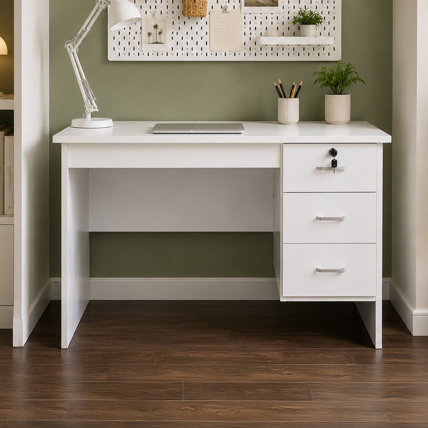 Iluka 3 Drawer Study Desk