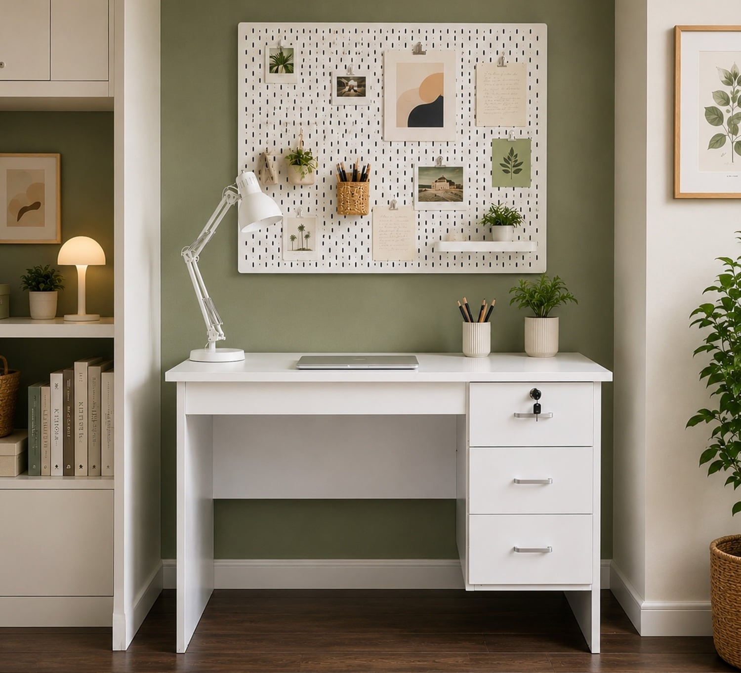 Iluka 3 Drawer Study Desk