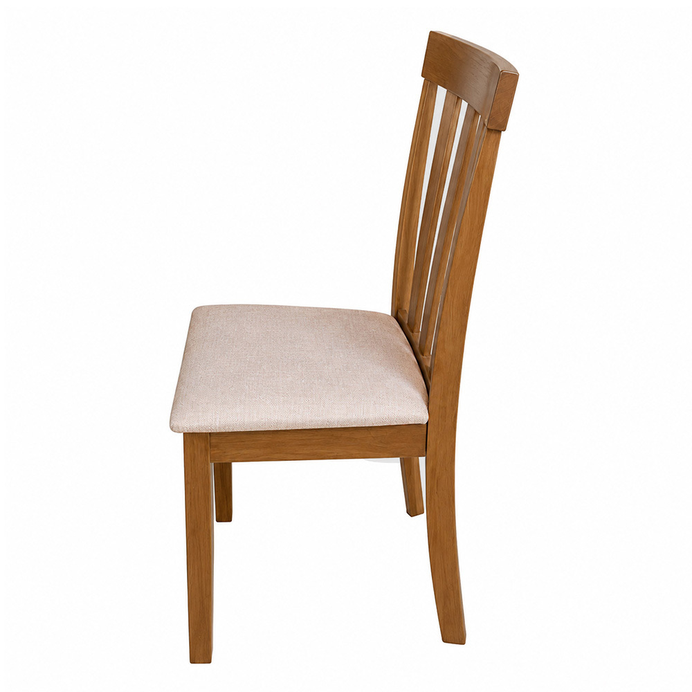 4 Seater Berryl Rubberwood Dining Table & Chair Set