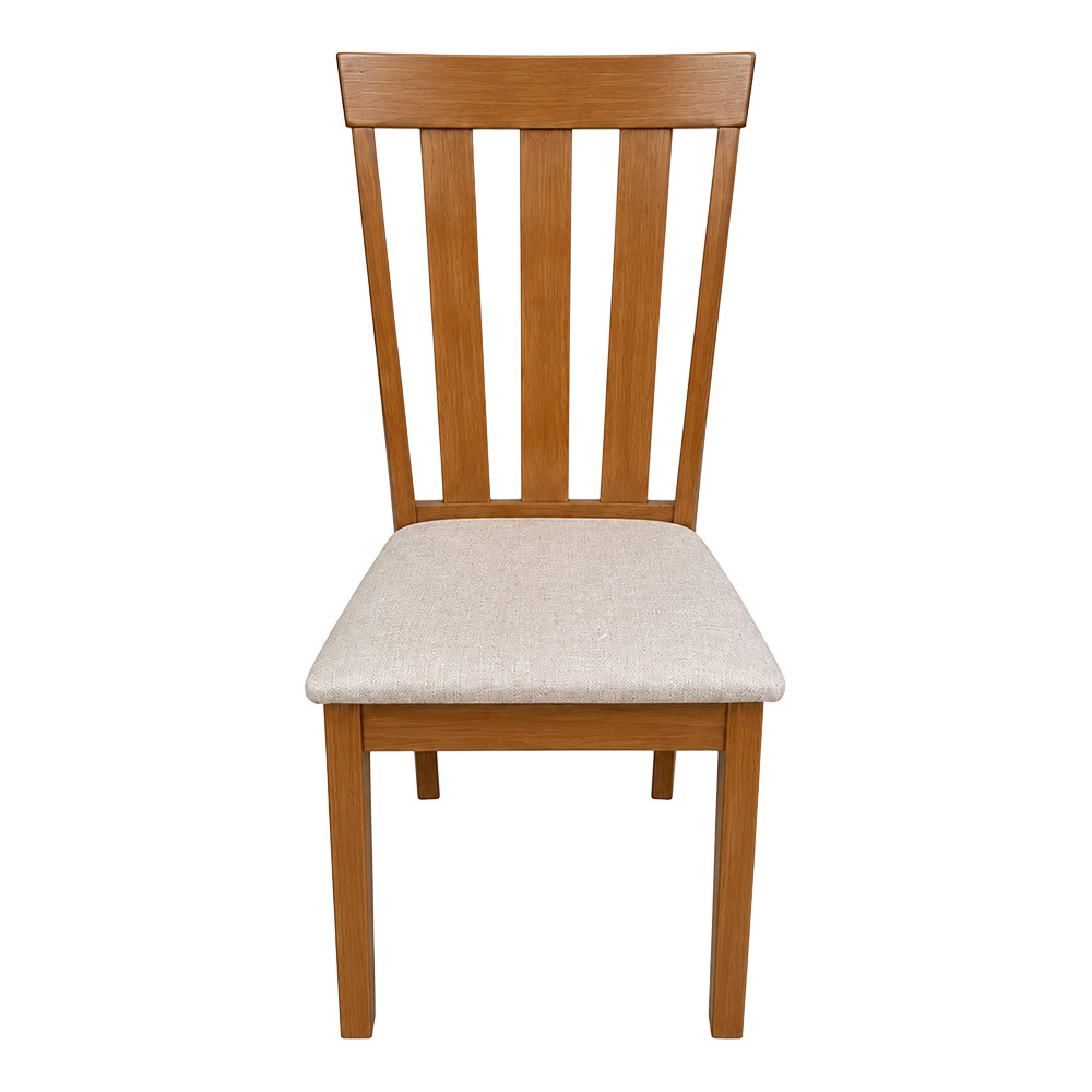 6 Seater Berryl Rubberwood Dining Table & Chair Set