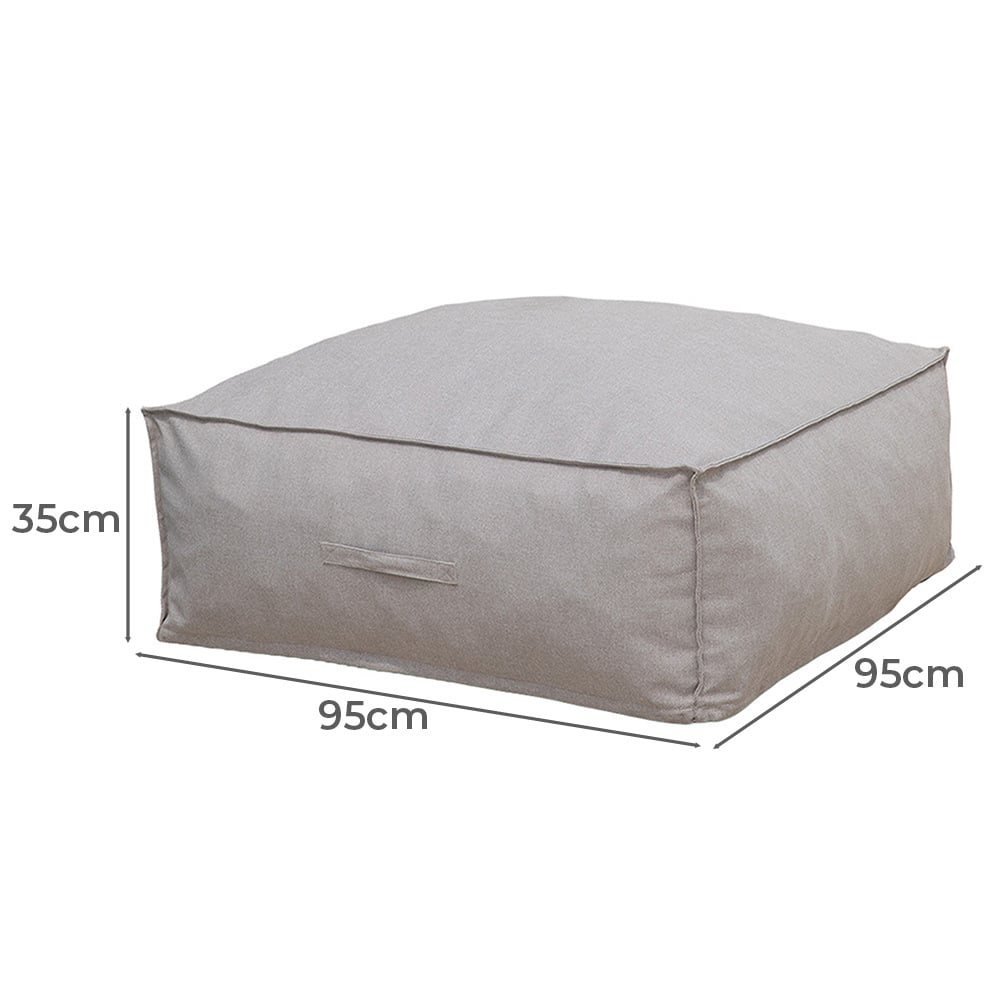 Nevelson Outdoor Ottoman
