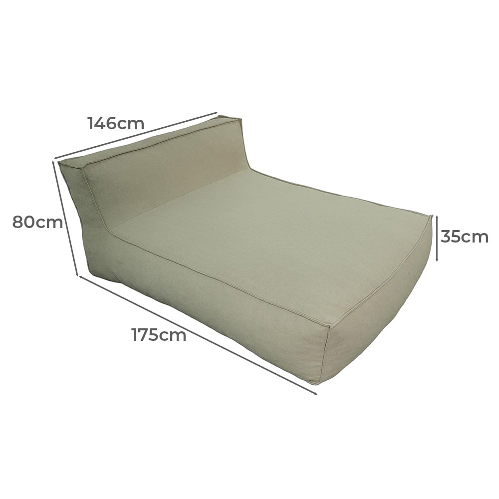 2 Seater Nevelson Outdoor Daybed
