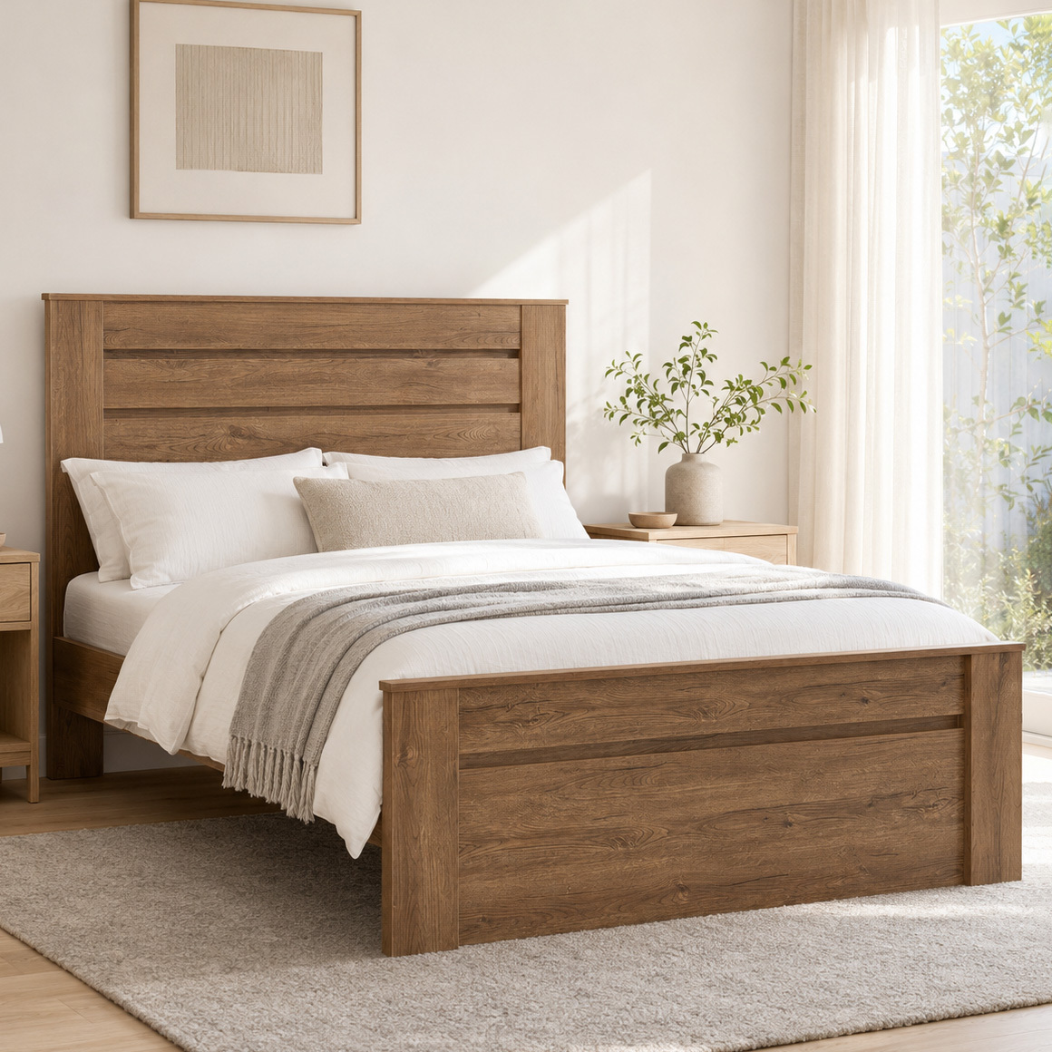 Dark Oak Maddington Bed Frame